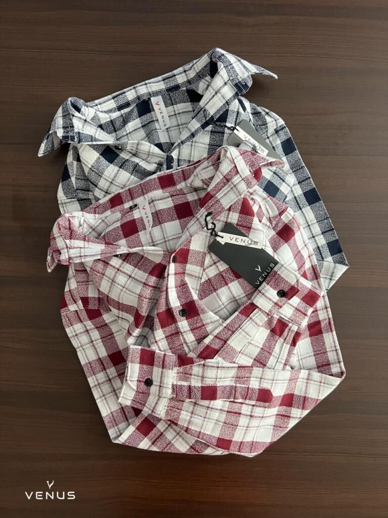 red checked cotton Casual shirt for men – Suryacotton